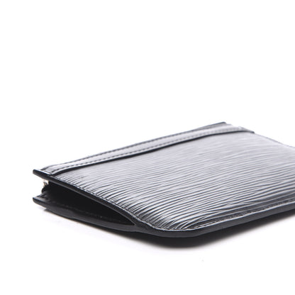 Louis Vuitton Epi Key Pouch Black 6 of 10