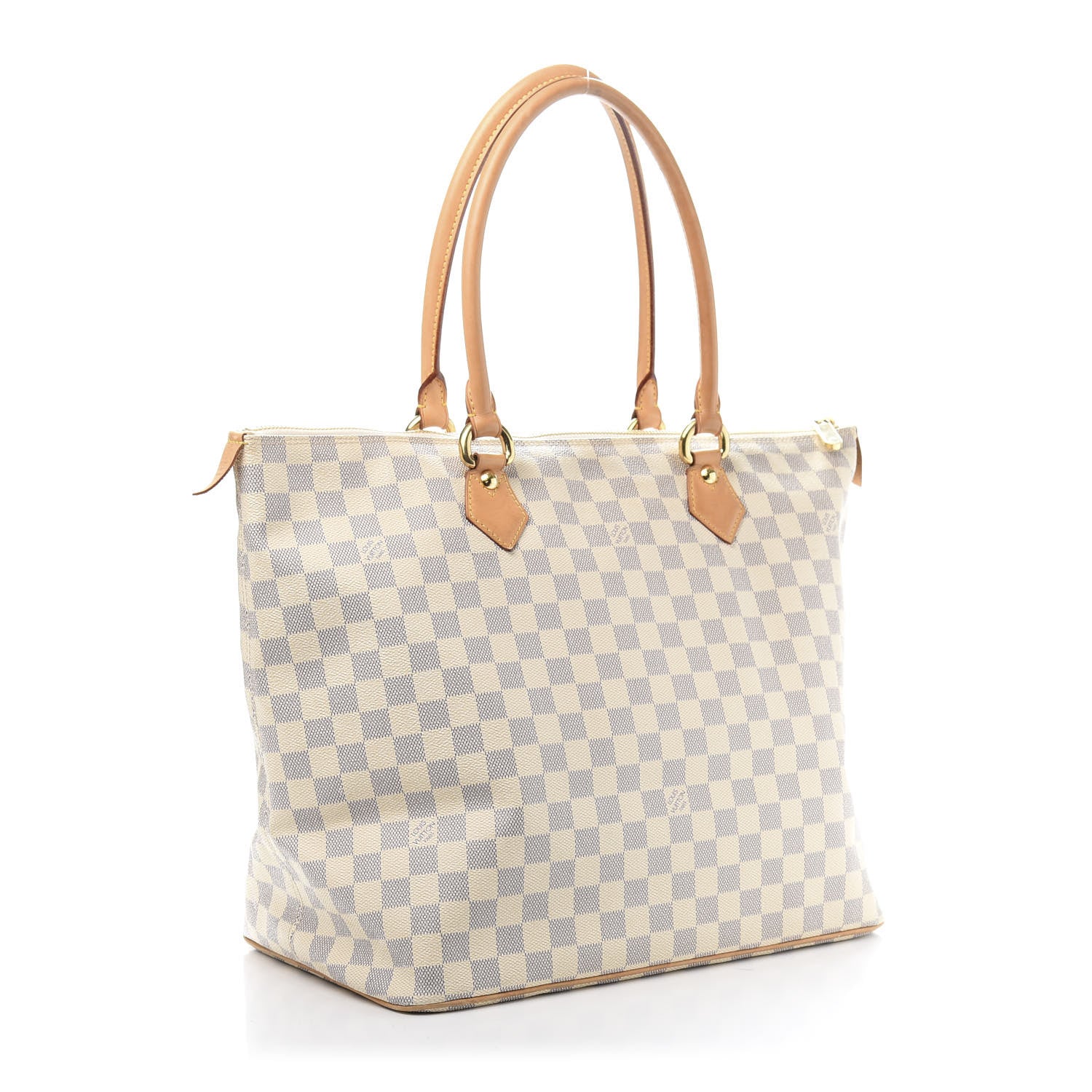 Louis Vuitton Damier Azur Saleya GM 3 of 12