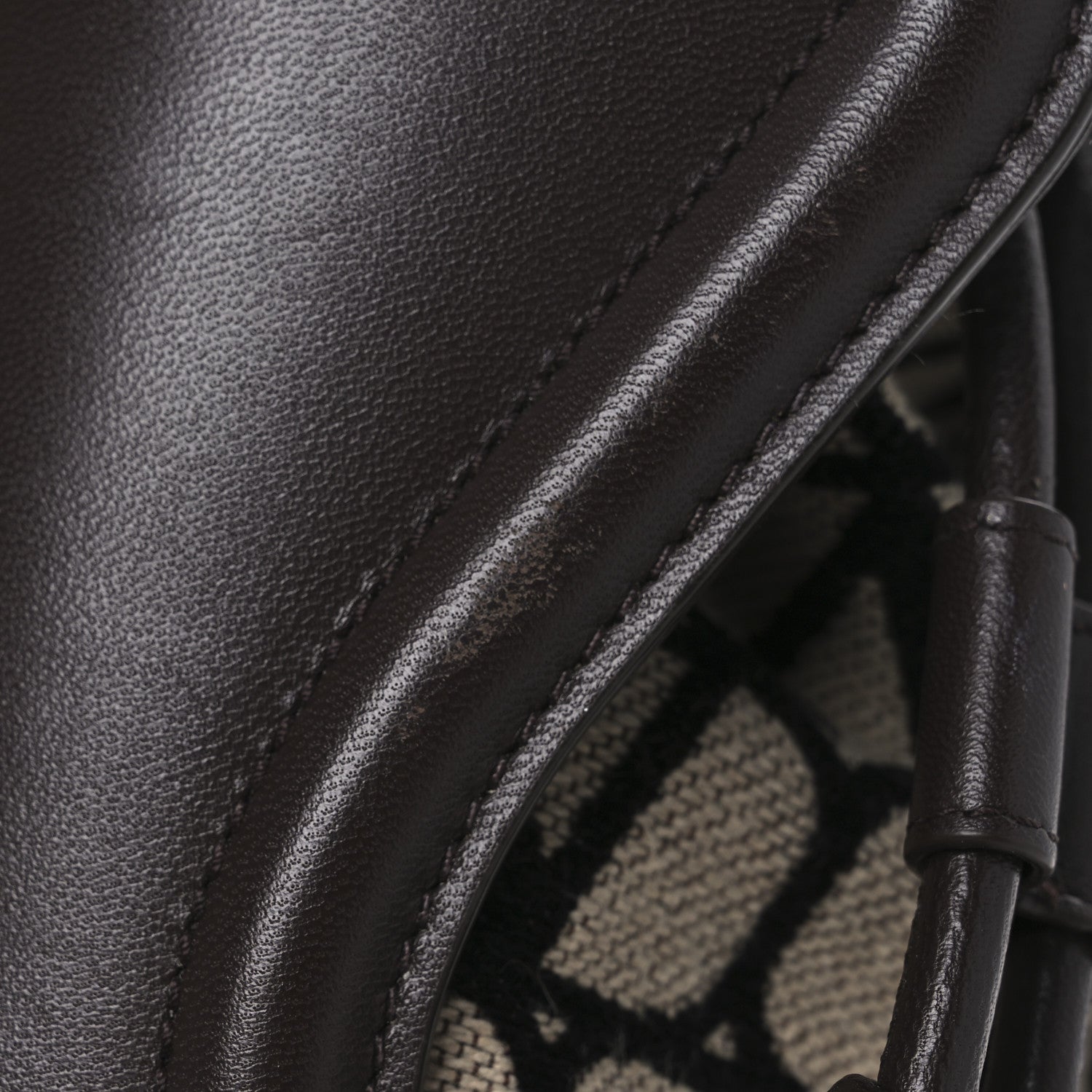 Valentino Garavani Toile Iconographe Nappa Le Cinquième Bucket Bag Naturale Black Fondant 12 of 15