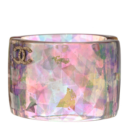 Chanel Lucite Gripoix CC Cuff Multicolor 3 of 5