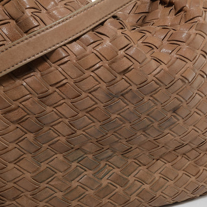 Miu Miu Woven Leather Fringe Hobo 10 of 10