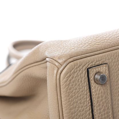Hermes Togo Birkin 40 Gris Tourterelle 25 of 32