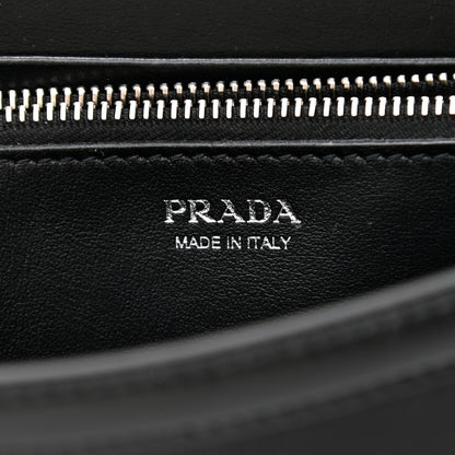 Prada Tessuto Nylon Vitello Wallet on Strap Black 6 of 8