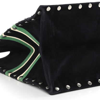 Christian Dior Suede Large L'Air Book Tote Black 9 of 10
