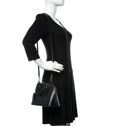 Louis Vuitton Epi Alma BB Black 2 of 9