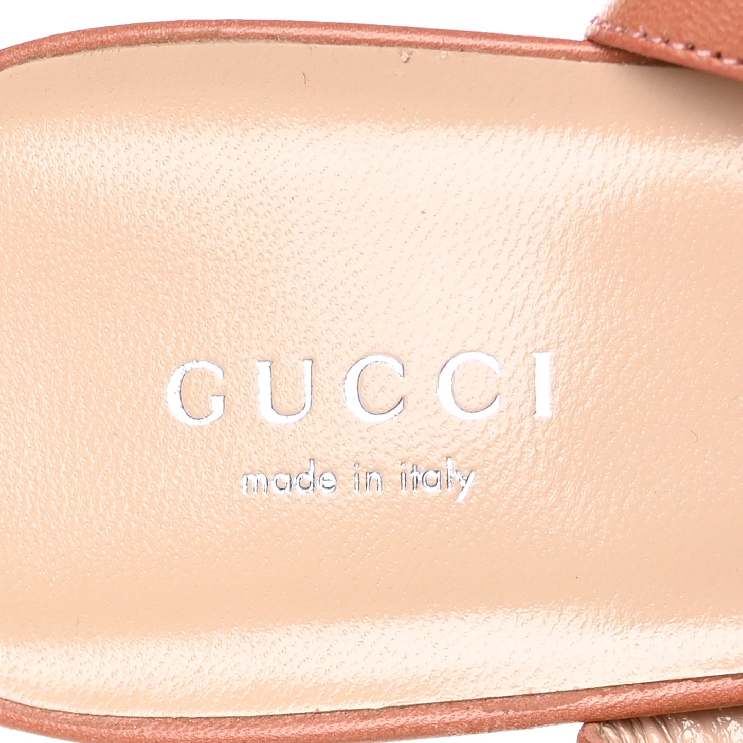Sequin Satin Malaga Kid GG Marmont Ankle Wrap 75mm Sandals 40.5 Antique Rose Rosa Pale Pink