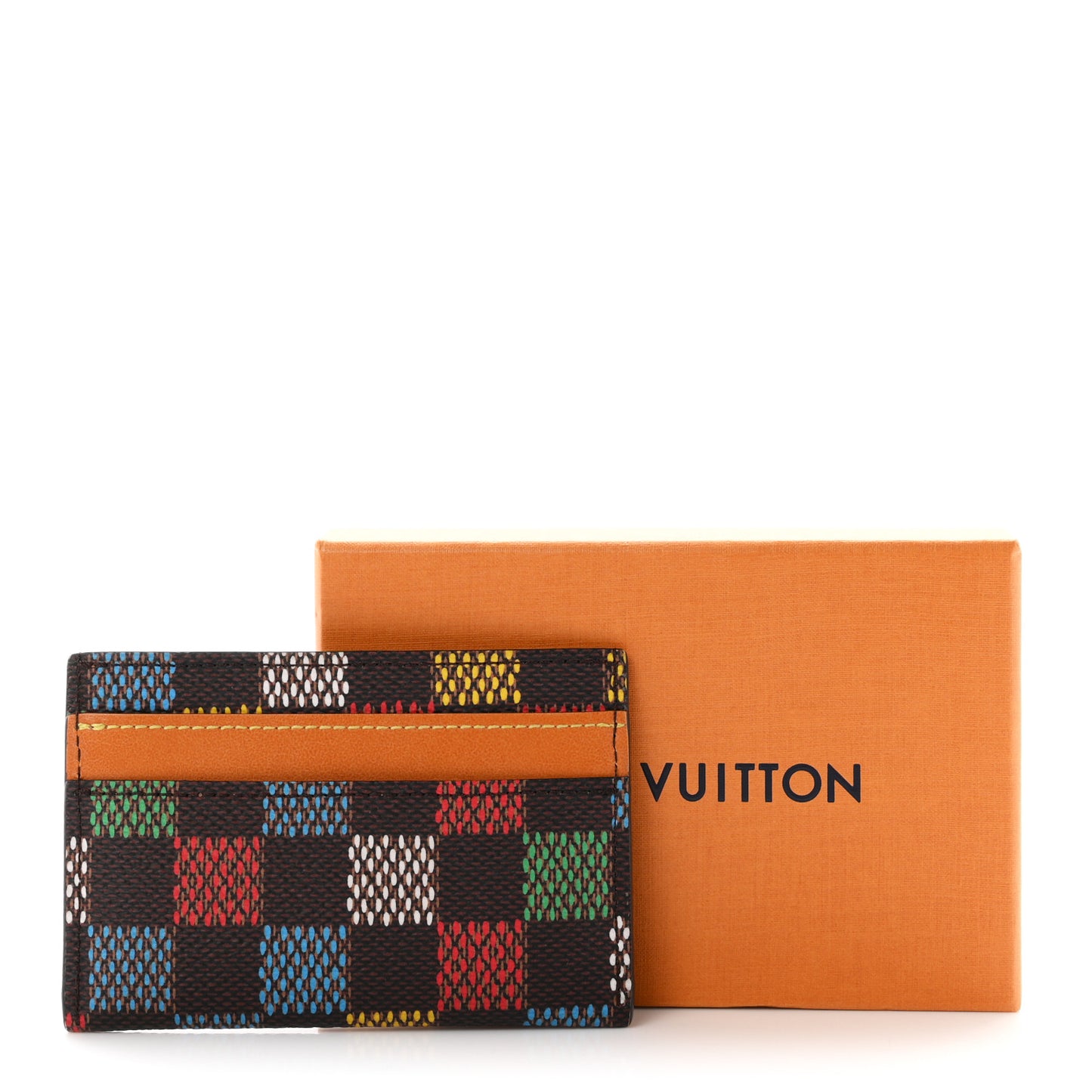 LV Vers Damier Ebene Card Holder