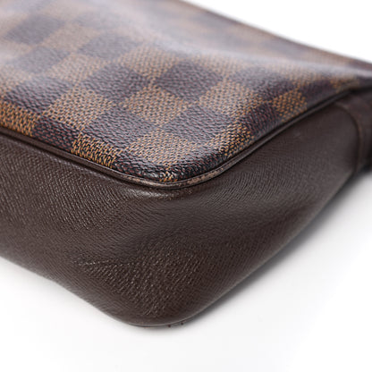 Louis Vuitton Damier Ebene Trousse Make Up Bag Pochette 9 of 12