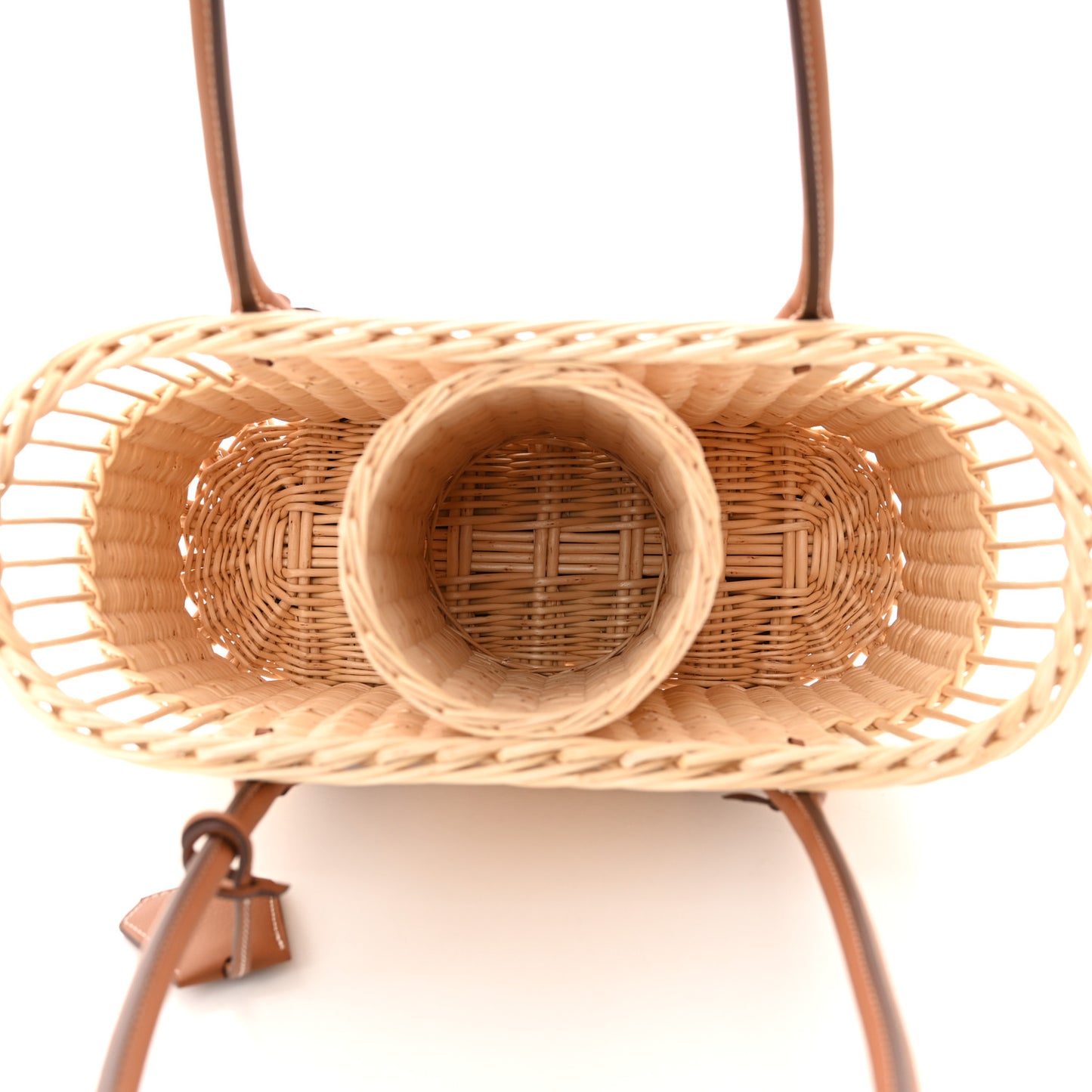 Barenia Wicker Park Bottle Basket