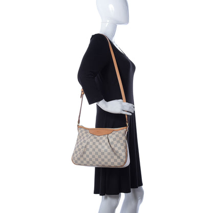 Louis Vuitton Damier Azur Siracusa PM 2 of 12