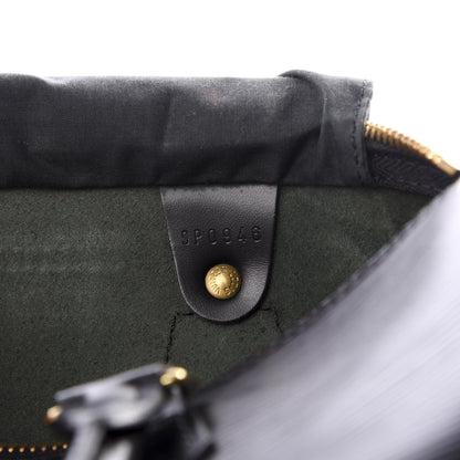Louis Vuitton Epi Speedy 25 Black 7 of 8