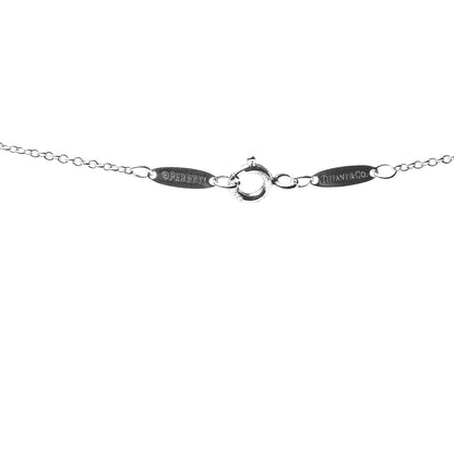 Tiffany Sterling Silver Diamond .25ctw Elsa Peretti Diamonds by the Yard Five Station Necklace 4 of 6