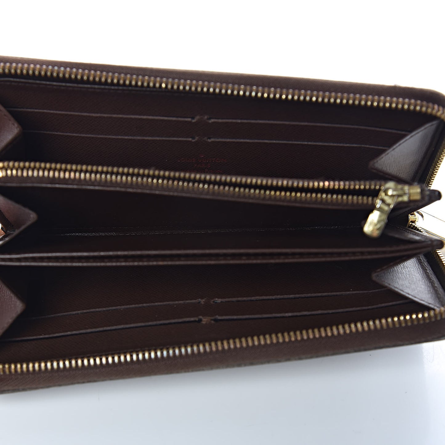 Damier Ebene Zippy Wallet