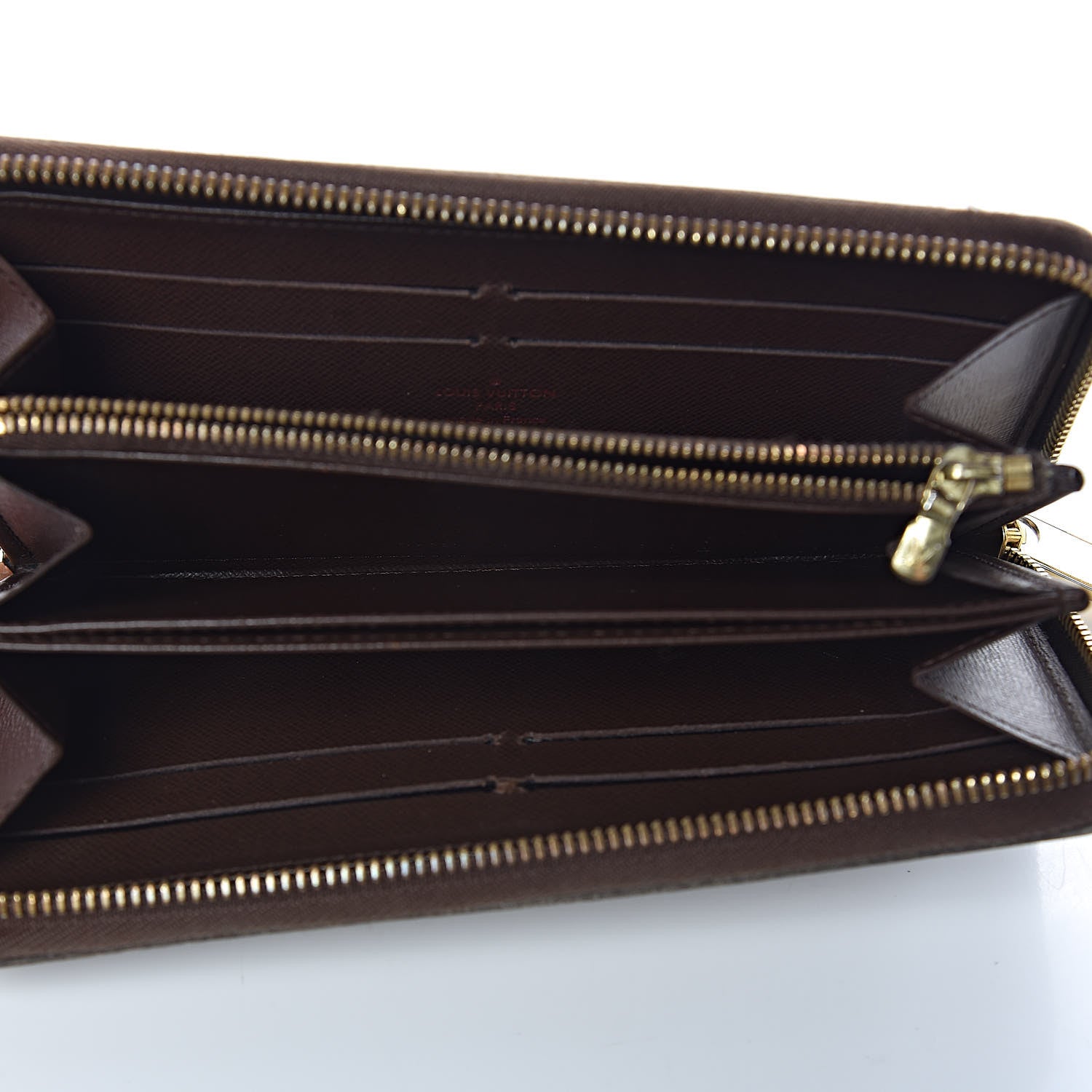 Louis Vuitton Damier Ebene Zippy Wallet 5 of 13