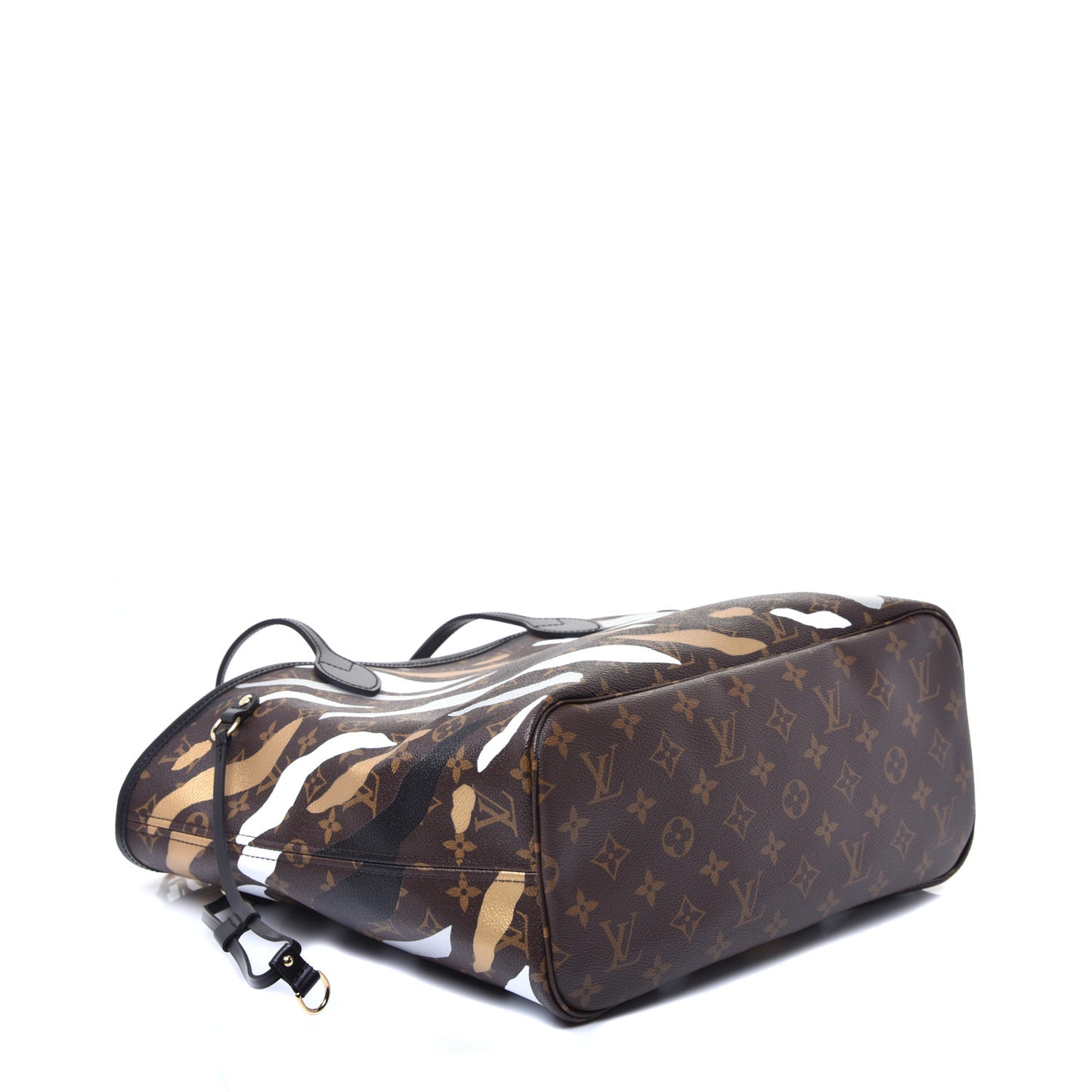 X LOL Monogram Neverfull MM Gold Silver