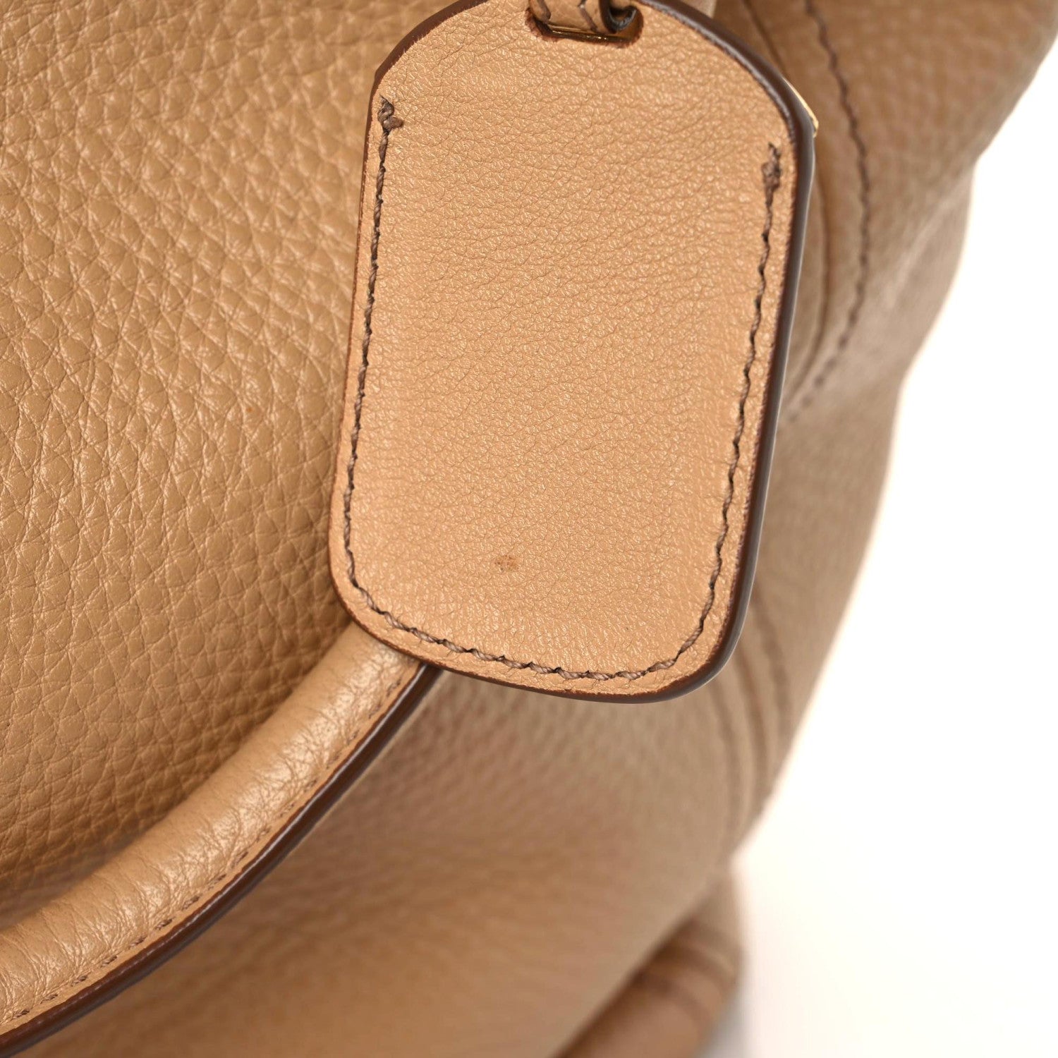 Prada Vitello Daino Side Pocket Tote Caramel 8 of 13