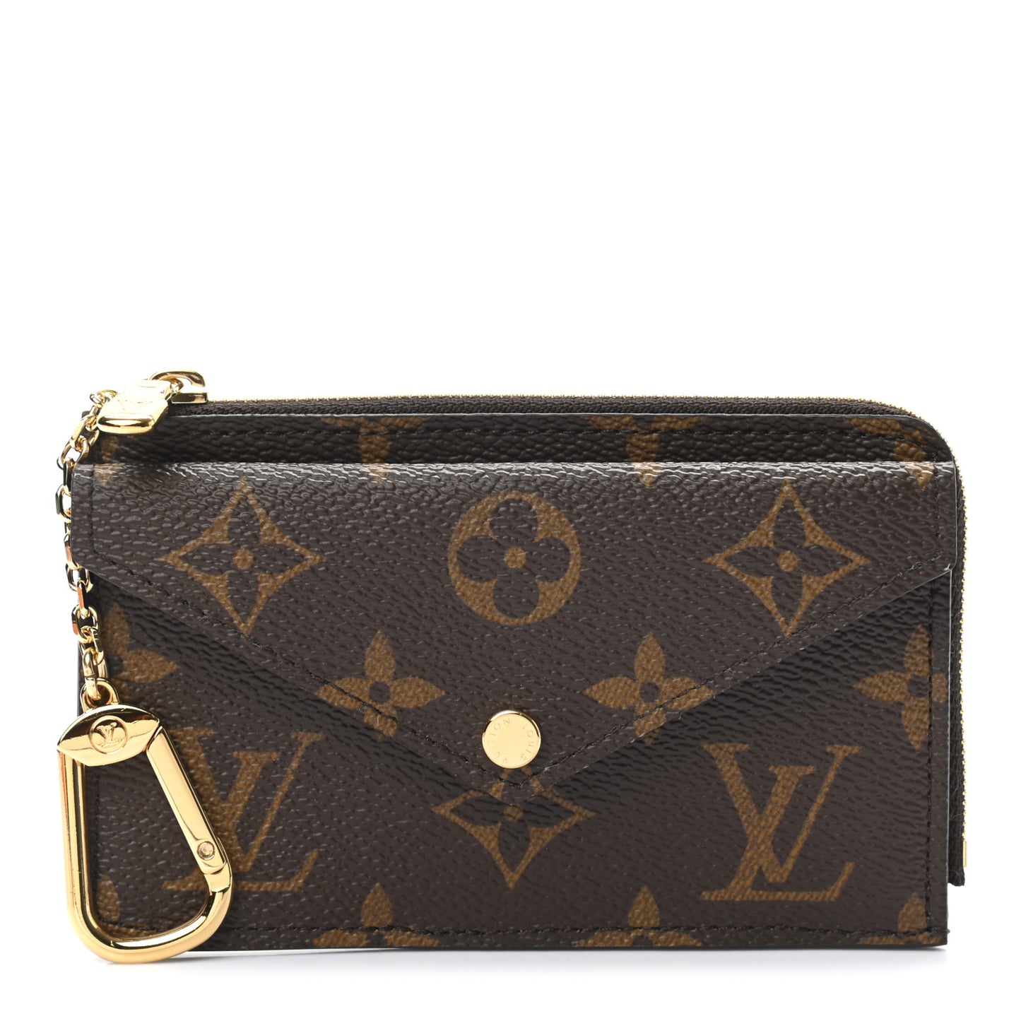 Monogram Recto Verso Card Holder Black