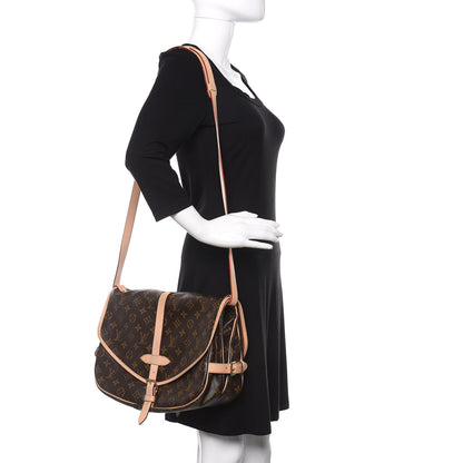 Louis Vuitton Monogram Saumur 35 2 of 11
