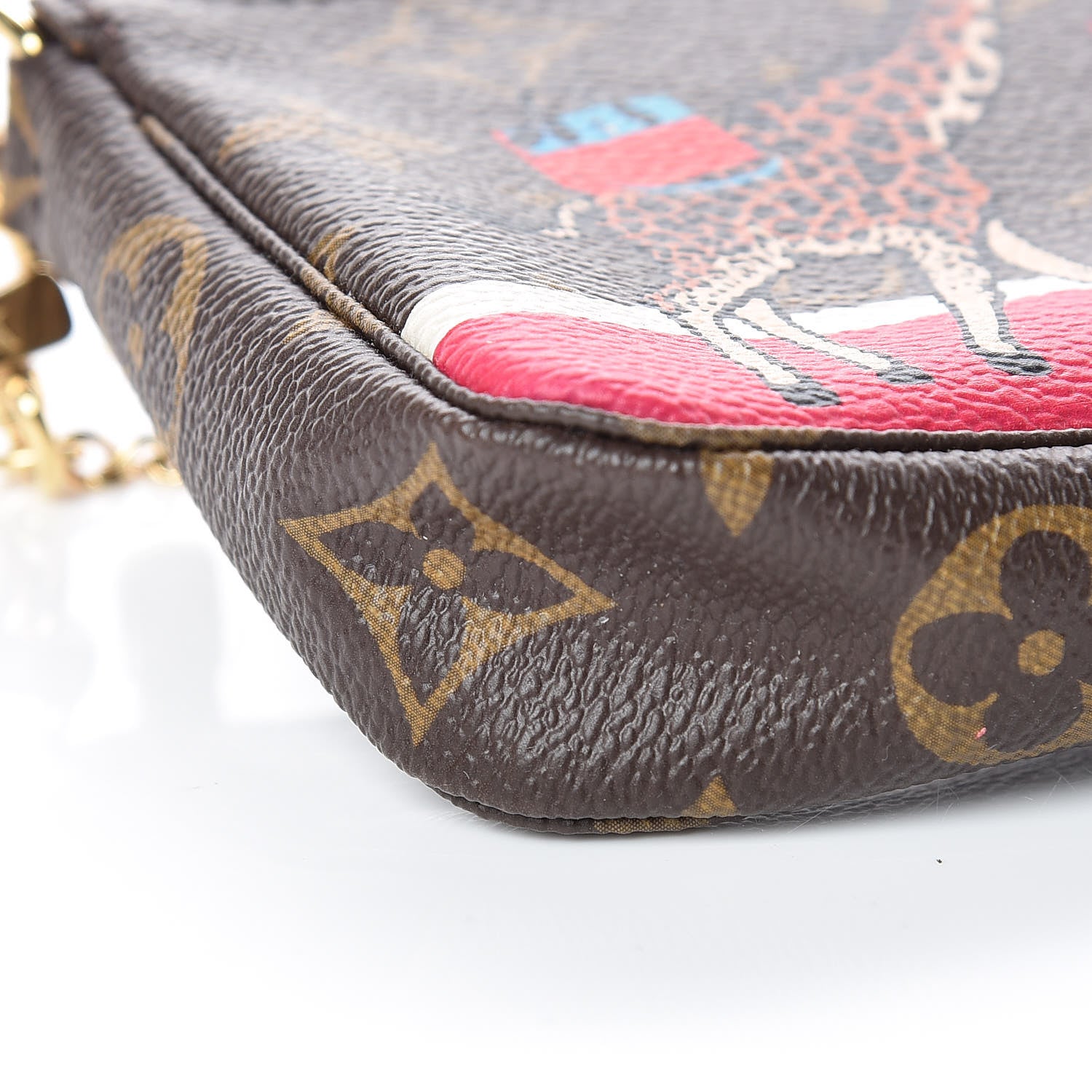 Louis Vuitton Monogram 2017 Christmas Animation Mini Pochette Accessories 8 of 9