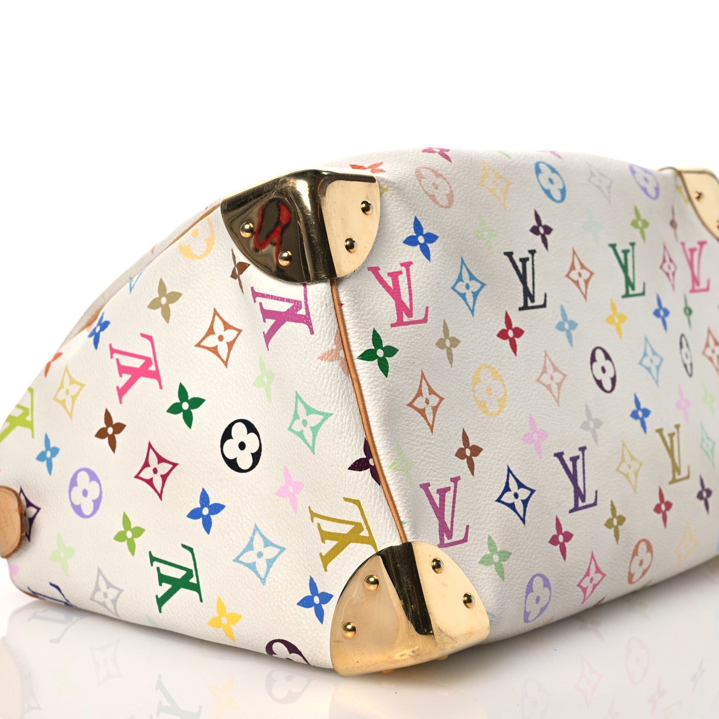 Monogram Multicolor Speedy 30 White