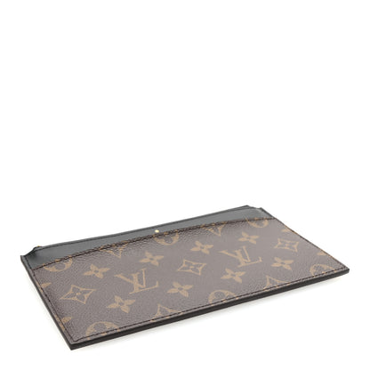 Louis Vuitton Monogram Slim Purse Black 4 of 7