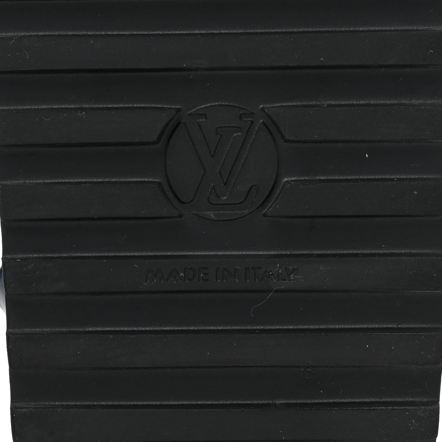 Louis Vuitton Monogram Denim Paseo Flat Comfort Sandals 38.5 Navy Blue 6 of 13