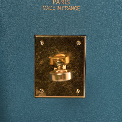 Hermes Swift Birkin 35 Blue Jean 21 of 55