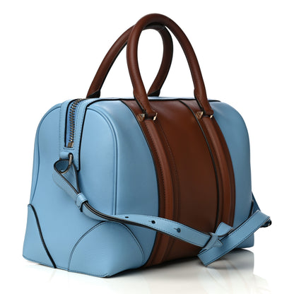Givenchy Goatskin Colorblock Medium Lucrezia Blue Brown 3 of 17