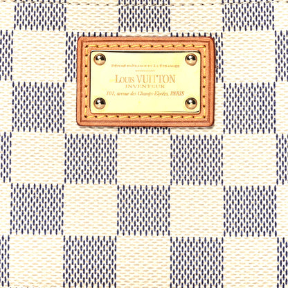 Louis Vuitton Damier Azur Pochette Milla MM 7 of 9