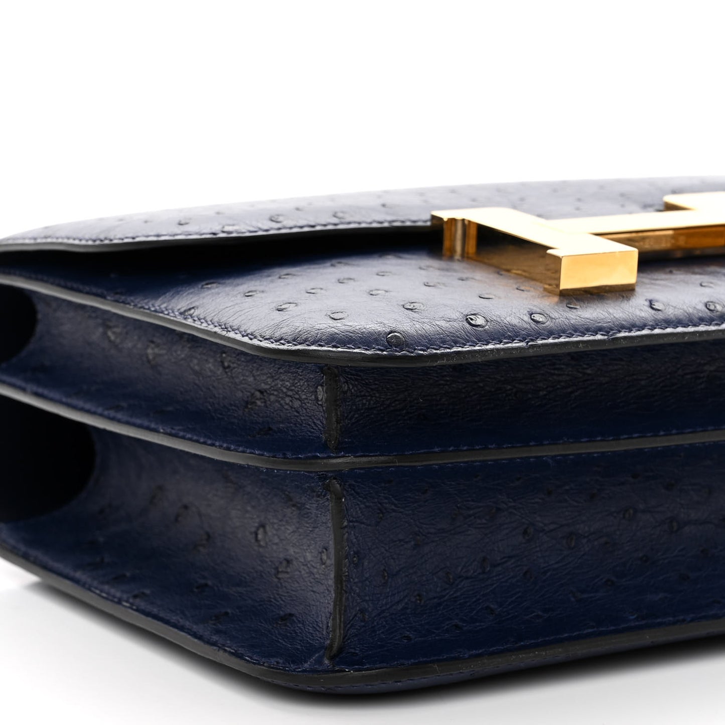 Ostrich Constance 24 Bleu De Malte