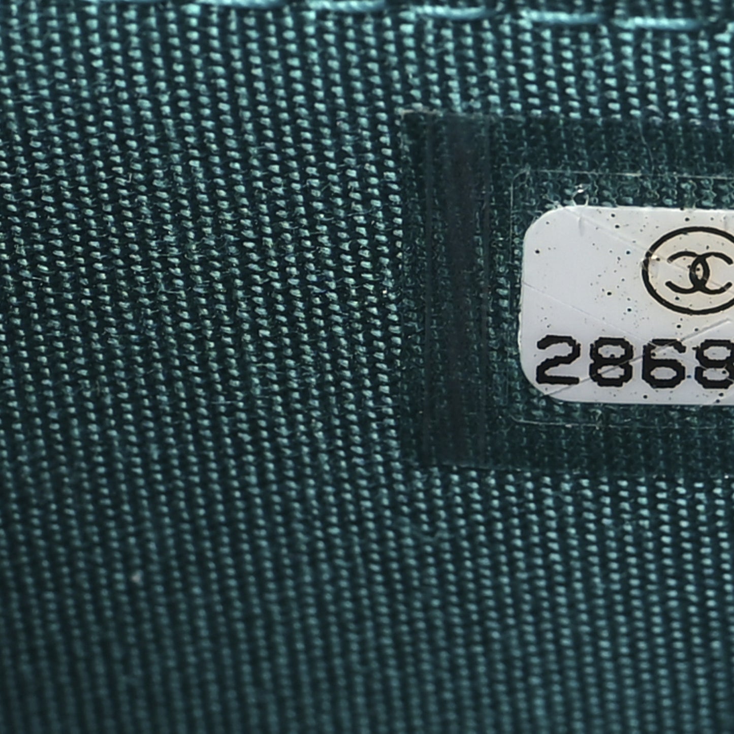 Lambskin Quilted Trendy CC Wallet On Chain WOC Green