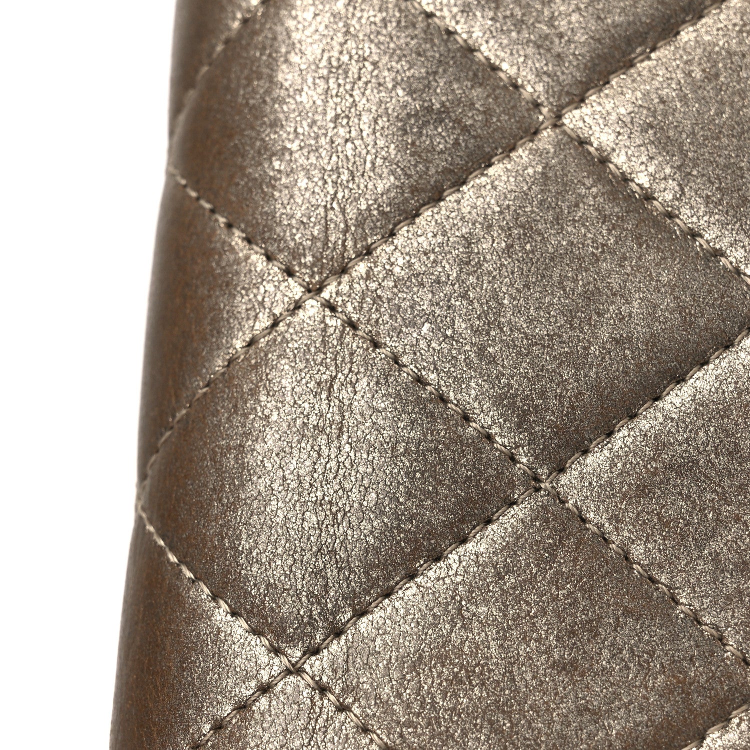 Chanel Iridescent Calfskin Quilted Boy Flap Wallet Dark Gold 12 of 14