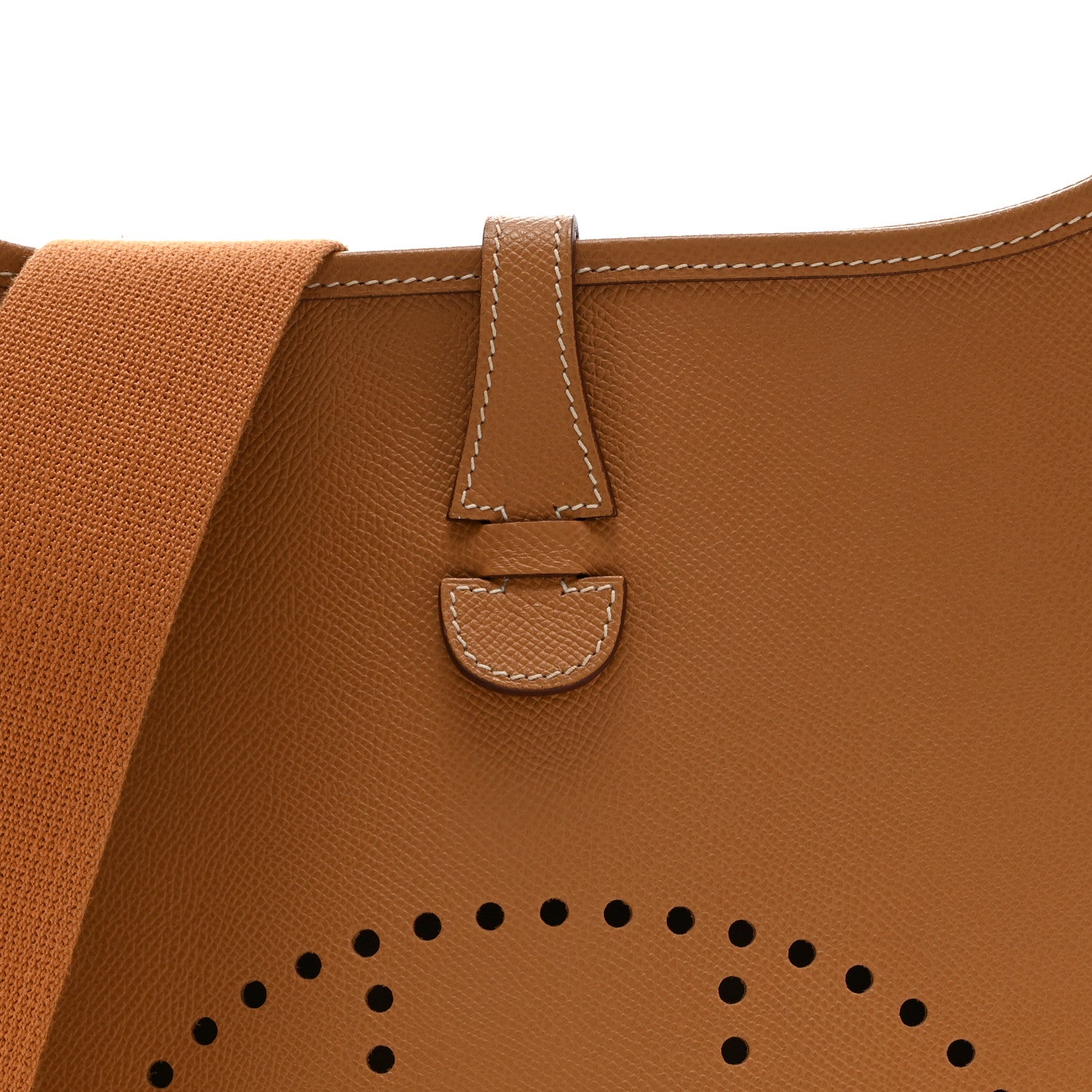 Hermes Epsom Evelyne II PM Tabac Camel 8 of 11
