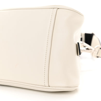 Prada Grace Lux Triangle Top Handle Shoulder Bag White 10 of 10