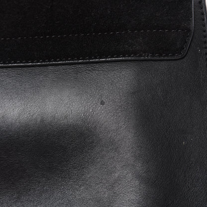 Chloe Suede Calfskin Medium Faye Shoulder Bag Black 14 of 14
