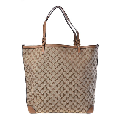 Gucci Monogram Large Craft Tote Light Brown 3 of 12