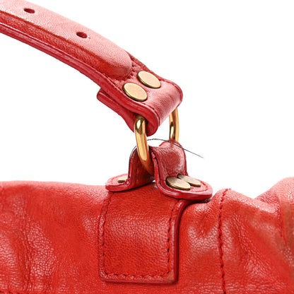 Proenza Schouler Lambskin Medium PS1 Satchel Red 6 of 11