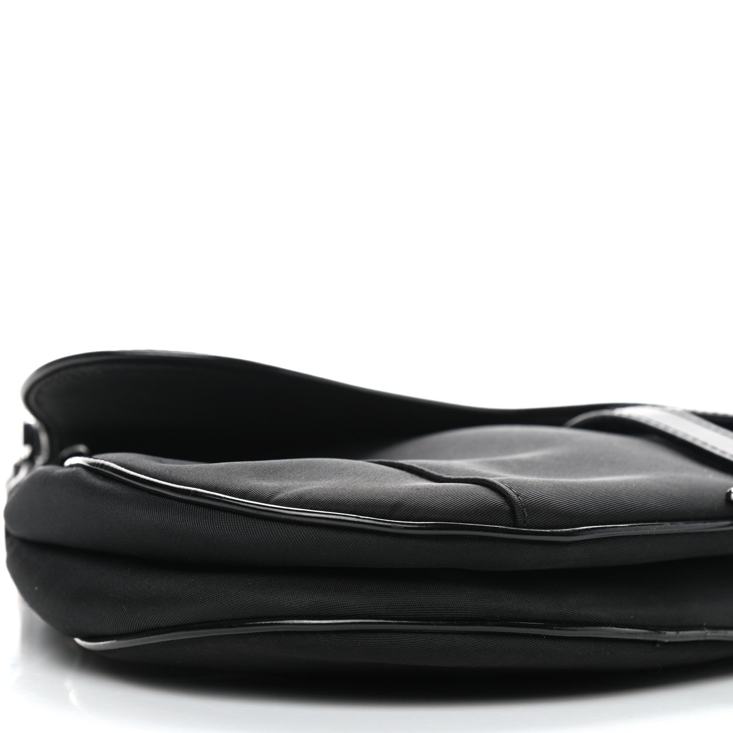 Christian Dior Nylon Saddle Bag Black 7 of 11