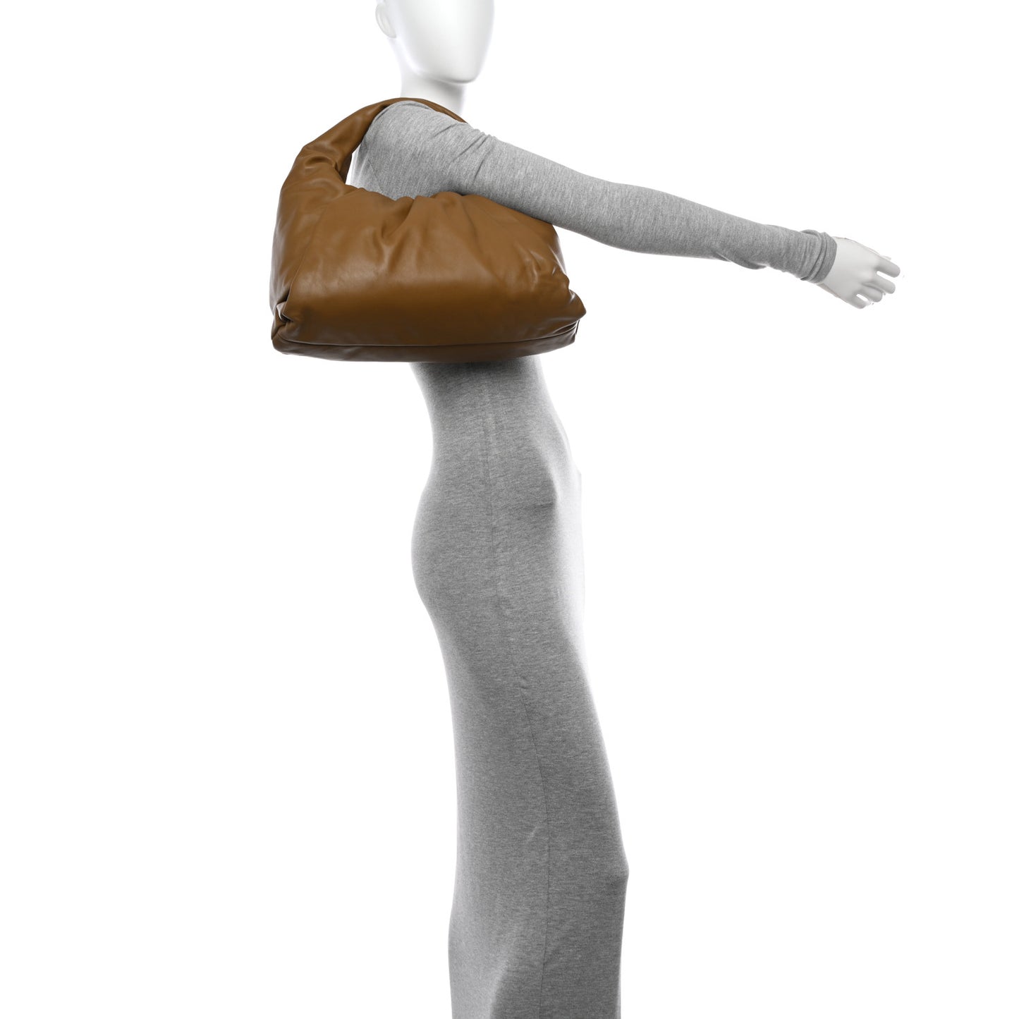 Smooth Butter Calfskin Small The Shoulder Pouch Moutarde