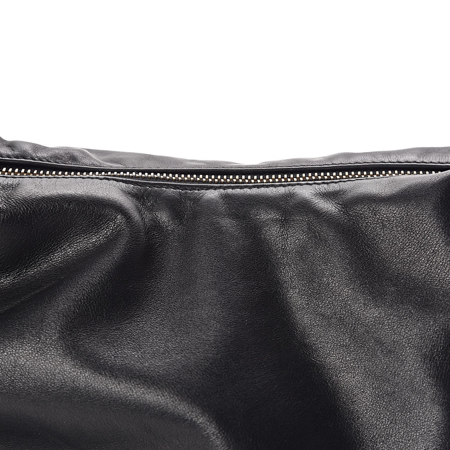 Gucci Calfskin Medium Horsebit Chain Hobo Black 14 of 16