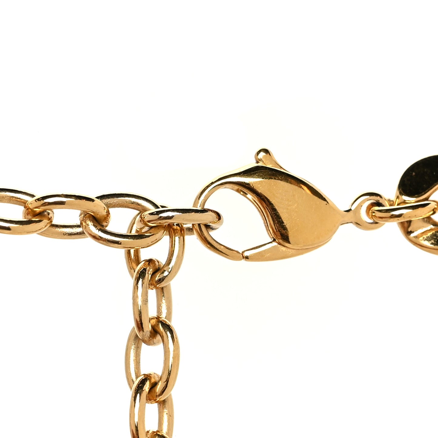 Metal Danseuse Etoile Chain Choker Necklace Gold