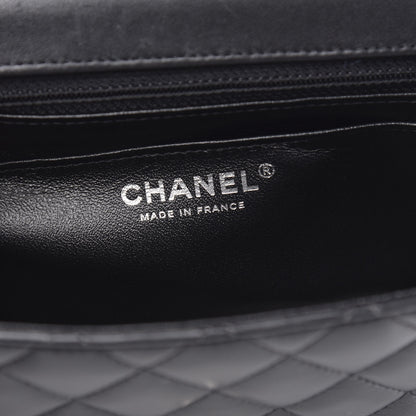 Chanel Lambskin Quilted Mini Square Flap Black 6 of 15