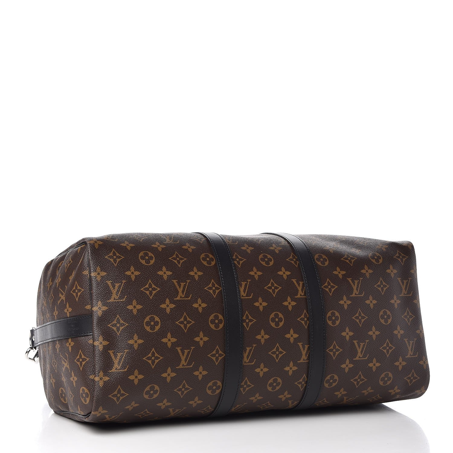 Louis Vuitton Monogram Macassar Keepall Bandouliere 45 5 of 8