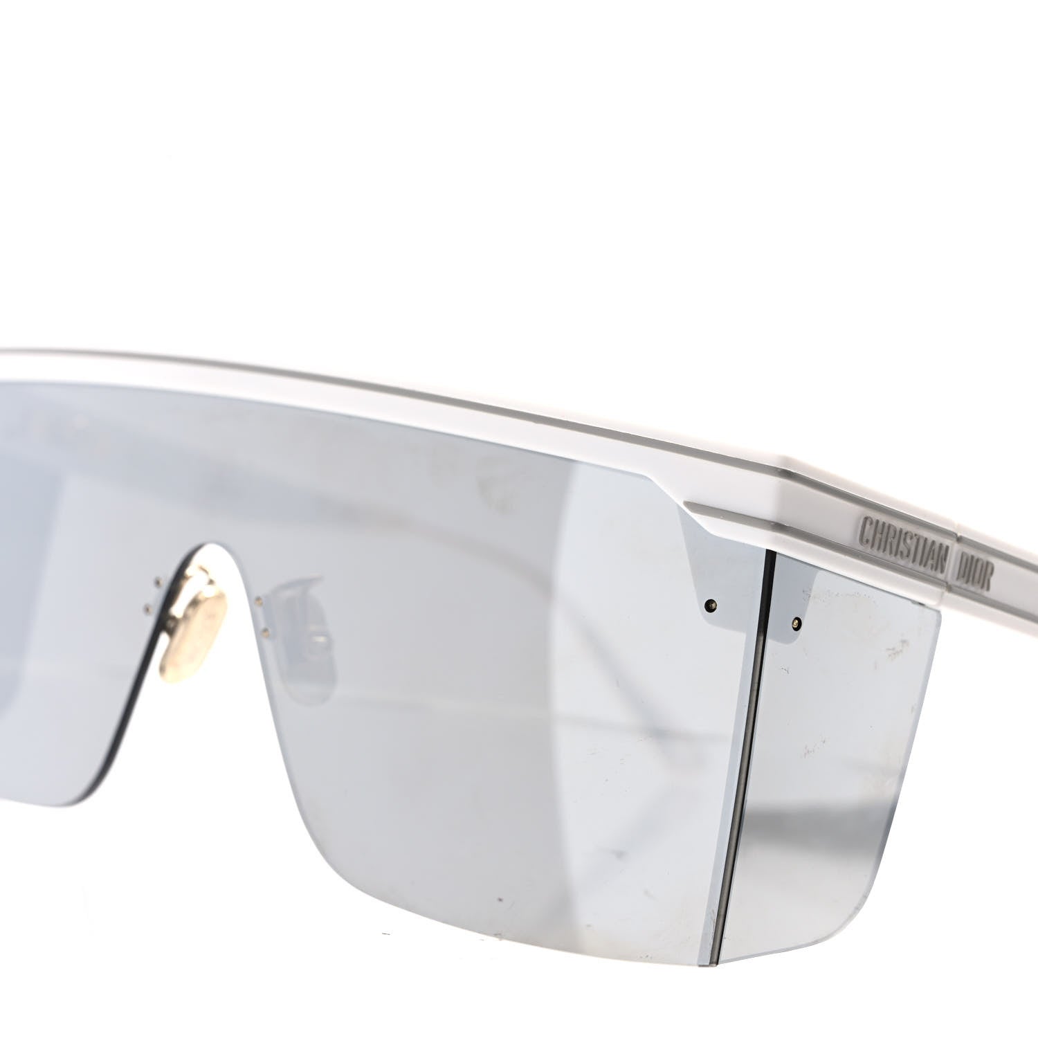 Christian Dior Diorclub M1U Mask Sunglasses White 8 of 9