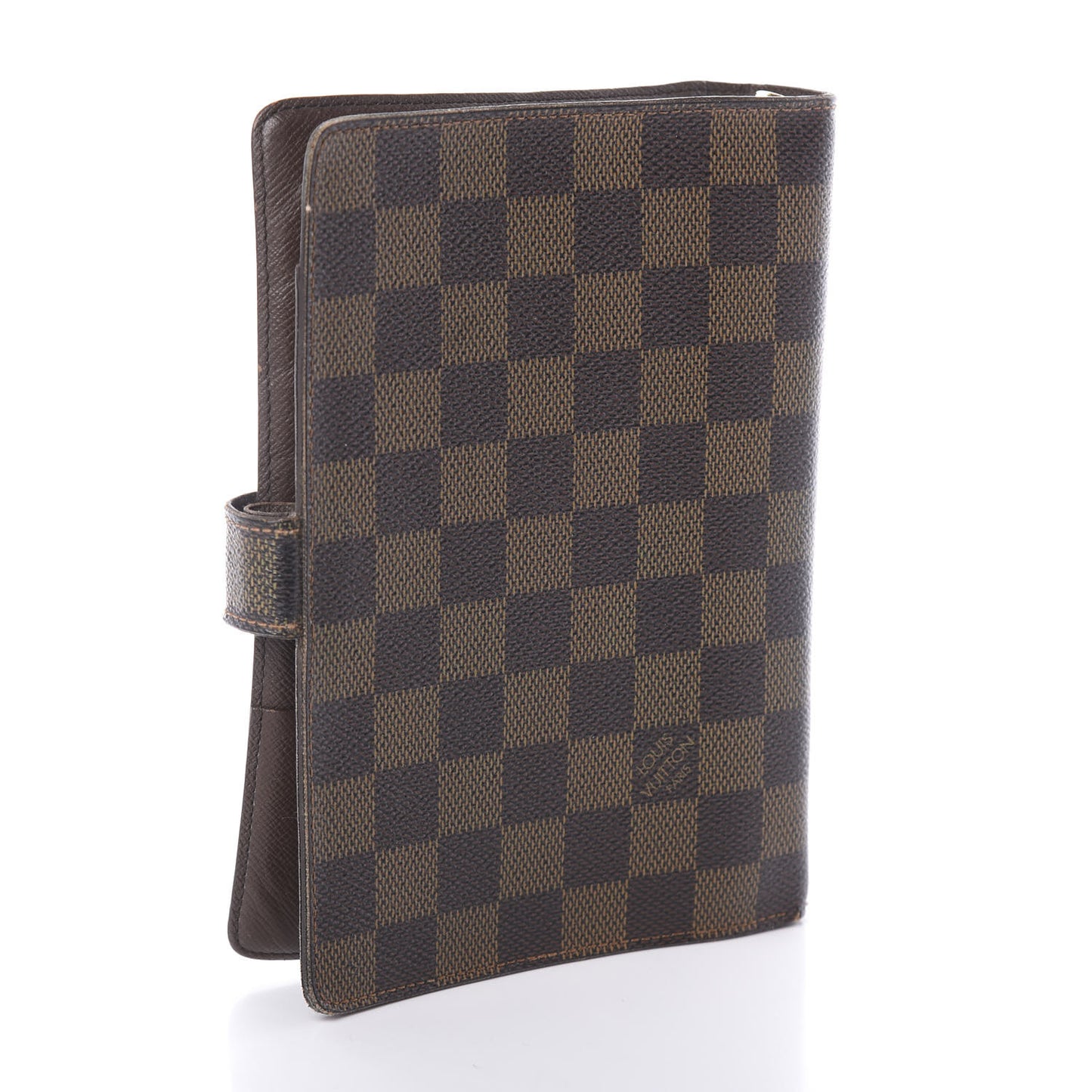 Damier Ebene Medium Ring Agenda Cover