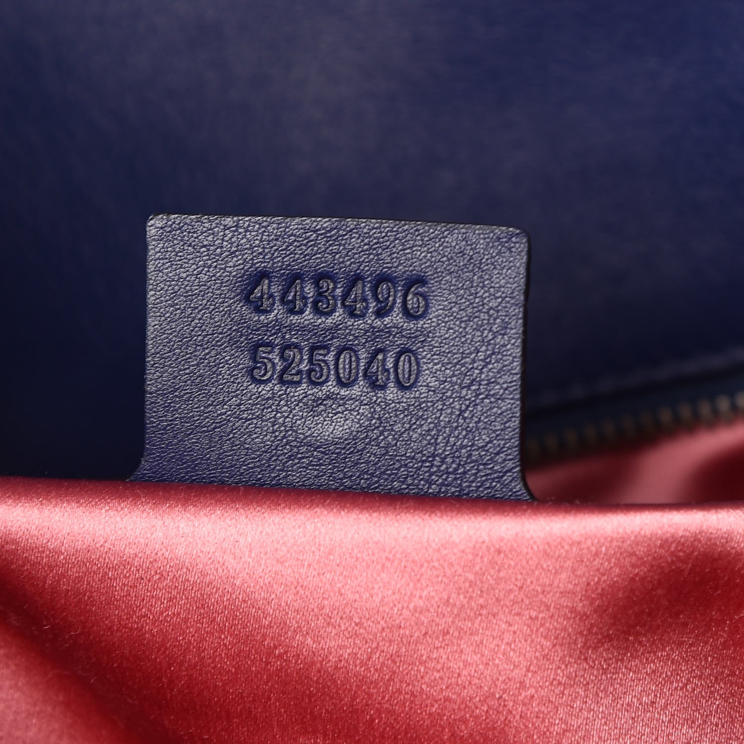 Gucci Velvet Matelasse Medium GG Marmont Shoulder Bag Cobalt Blue 7 of 10