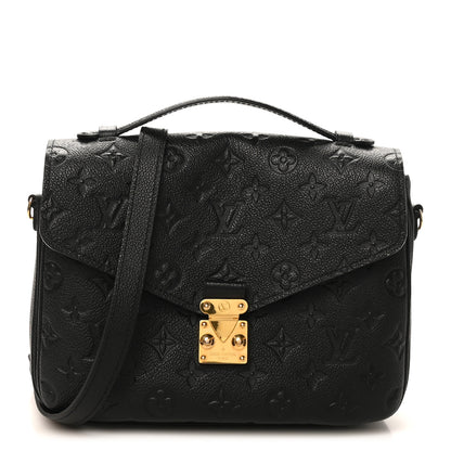 Louis Vuitton Empreinte Pochette Metis Black 1 of 10
