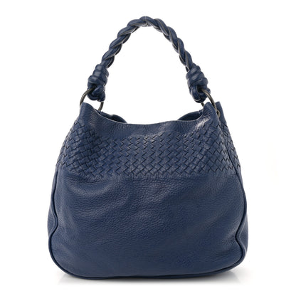Bottega Veneta Cervo Intrecciato Shoulder Bag Blue 1 of 15