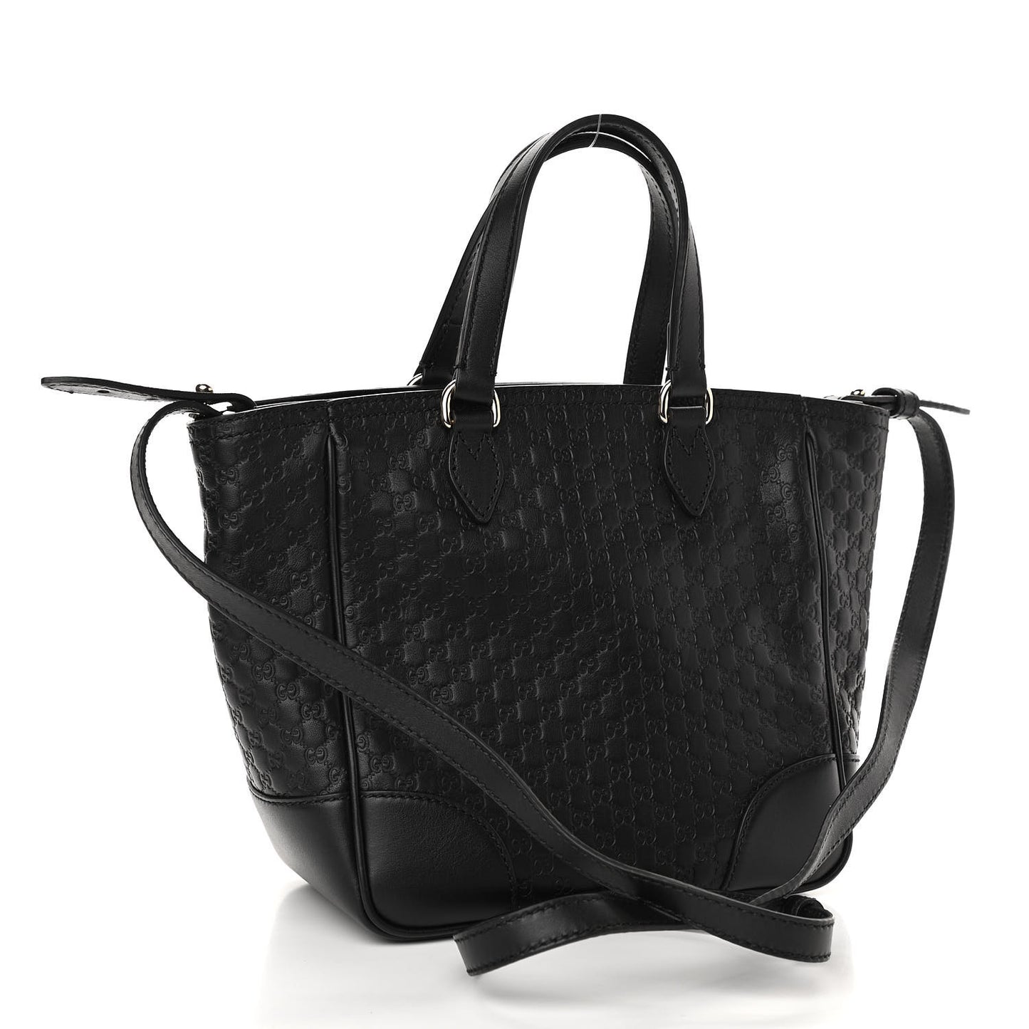 Microguccissima Small Bree Tote Black