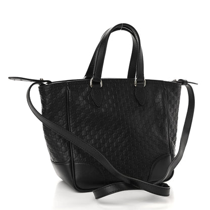Gucci Microguccissima Small Bree Tote Black 2 of 9